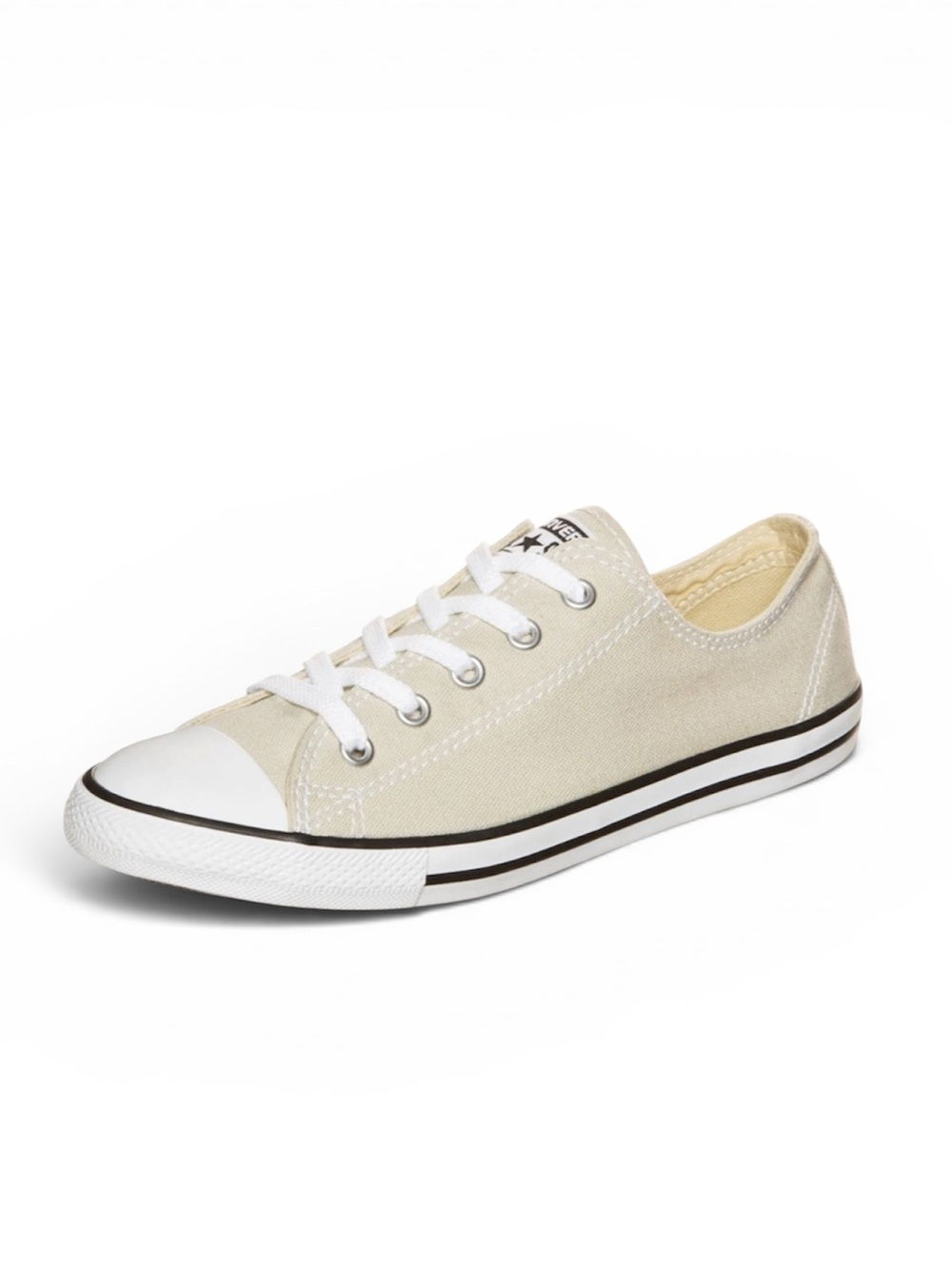 Converse Chuck Taylor Dainty Ox in White Seashell (Vanilla/Cream) Women’s Size 7